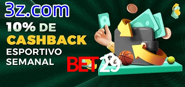 10% de bônus de cashback na Bet29